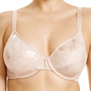 Wacoal 853244 Clear and Classic T-shirt Bra Size 36DDD F Nude